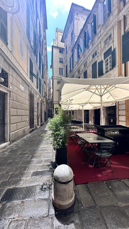 Centro Storico Caruggi 2Min Acquario Pellicceria Superior Loft Palazzo Rolli Lejlighed Genova Eksteriør billede
